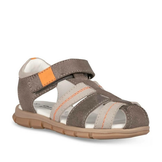 Sandalen GRIJS CHARLIE & FRIENDS CUIR