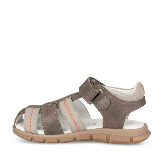 Sandalen GRIJS CHARLIE & FRIENDS CUIR