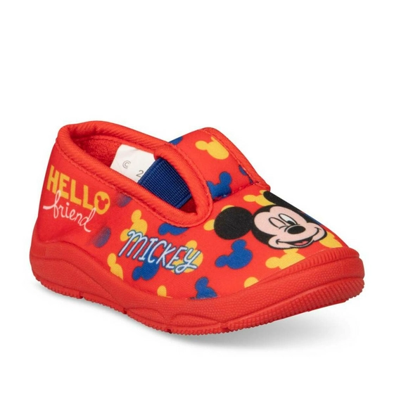 Chaussons ROUGE MICKEY