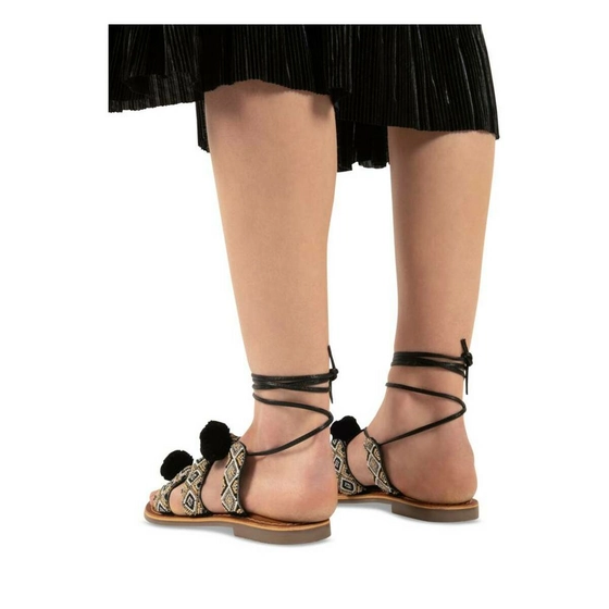 Sandalen ZWART MEGIS CASUAL