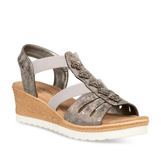 Sandalen GRIJS NEOSOFT FEMME