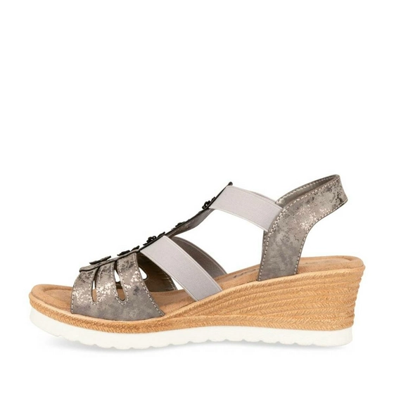 Sandalen GRIJS NEOSOFT FEMME