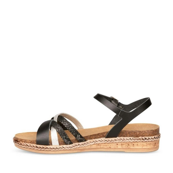 Sandalen ZWART MEGIS CASUAL