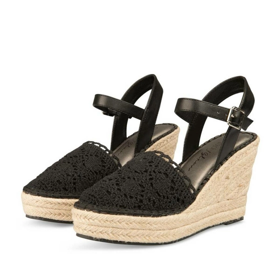 Sandalen ZWART LADY GLAM