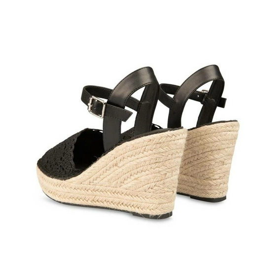 Sandalen ZWART LADY GLAM