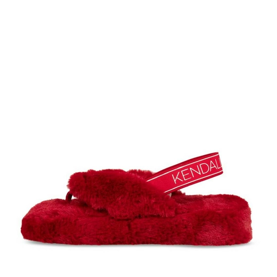 Chaussons ROUGE KENDALL+KYLIE