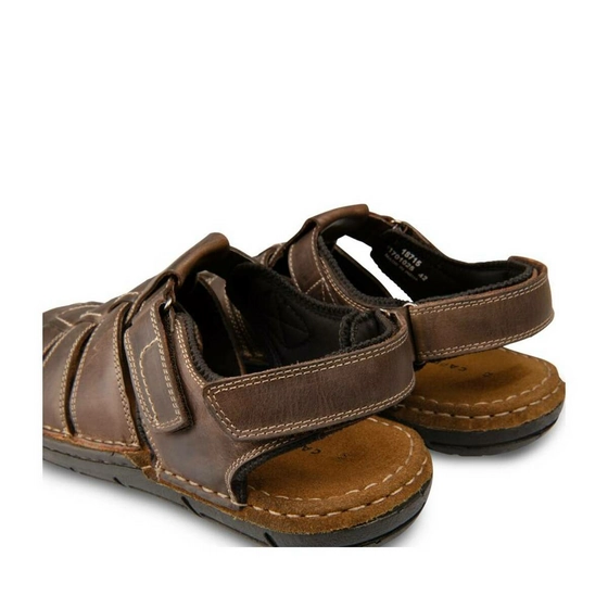 Sandalen KASTANJEBRUIN CAPE BOARD CUIR