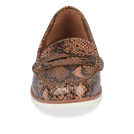 Mocassins MARRON VIA DONNA