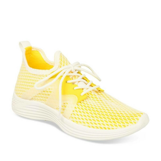 Baskets JAUNE ACTIVE FASHION