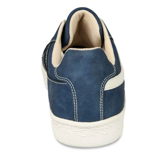 Sneakers BLAUW DENIM SIDE