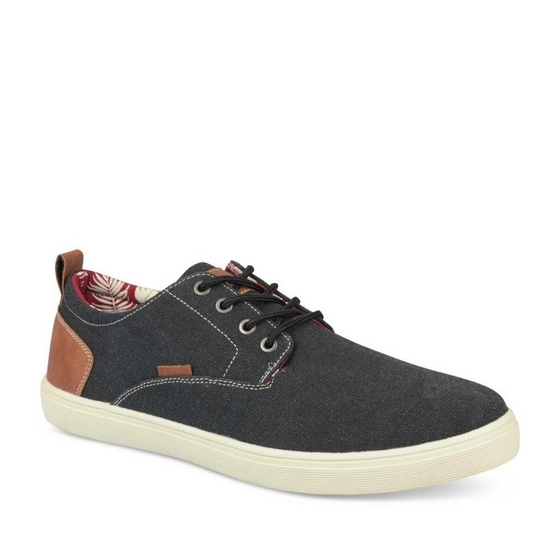 Sneakers ZWART DENIM SIDE