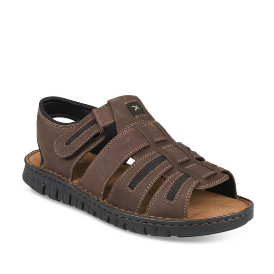 Sandalen KASTANJEBRUIN CAPE BOARD CUIR