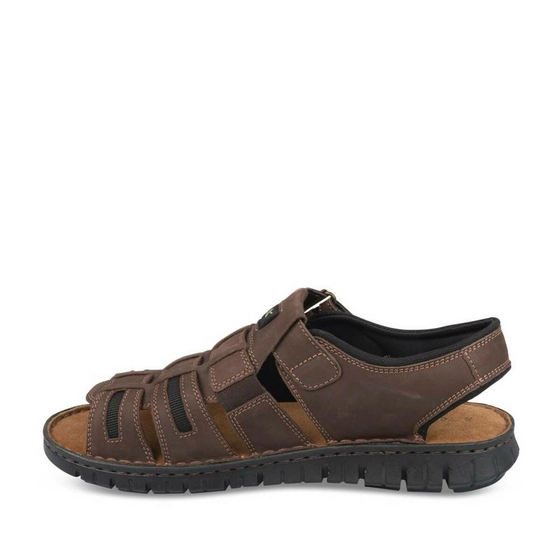 Sandalen KASTANJEBRUIN CAPE BOARD CUIR