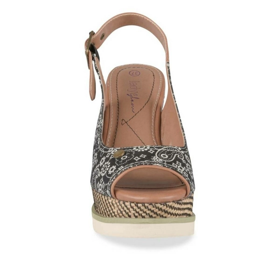 Sandalen ZWART LADY GLAM