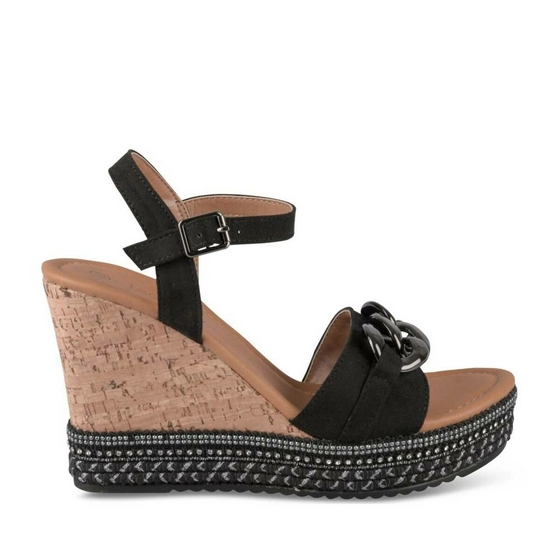 Sandalen ZWART LADY GLAM