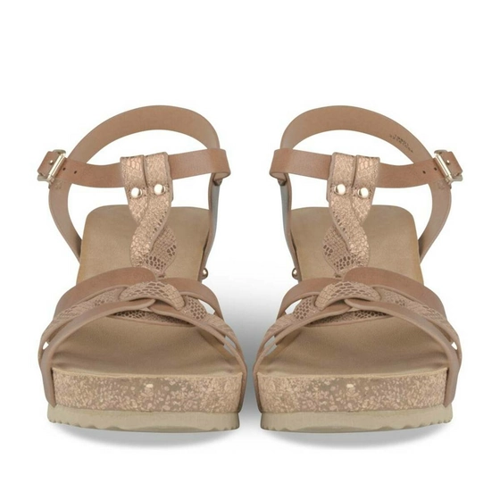 Sandalen KASTANJEBRUIN LADY GLAM