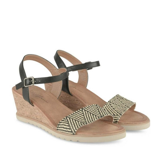 Sandalen ZWART LADY GLAM