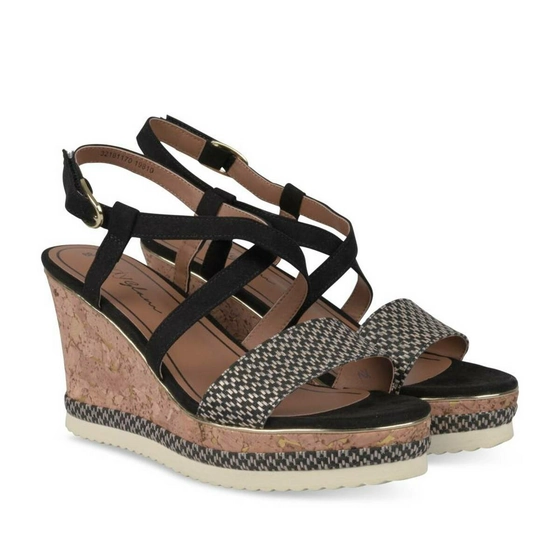 Sandalen ZWART LADY GLAM