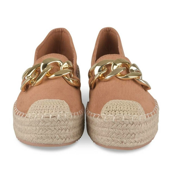 Espadrilles KASTANJEBRUIN MERRY SCOTT