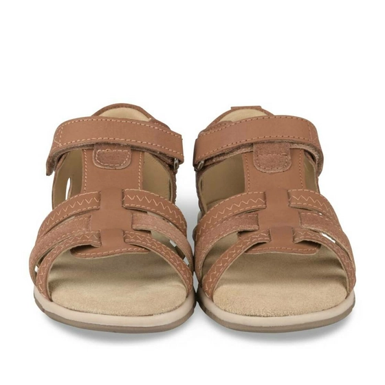 Sandalen KASTANJEBRUIN CHARLIE & FRIENDS LEER