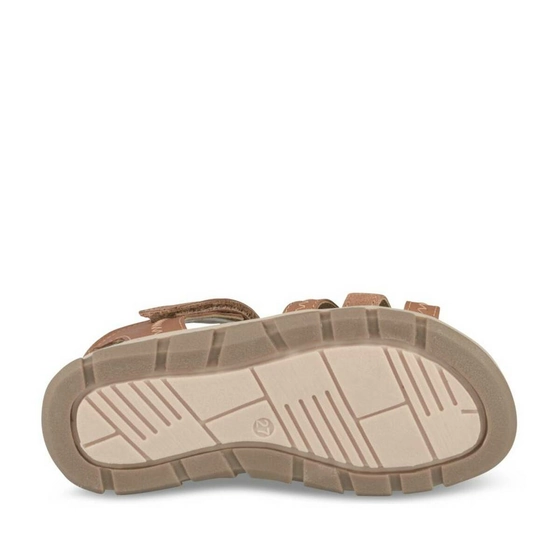 Sandalen KASTANJEBRUIN CHARLIE & FRIENDS LEER