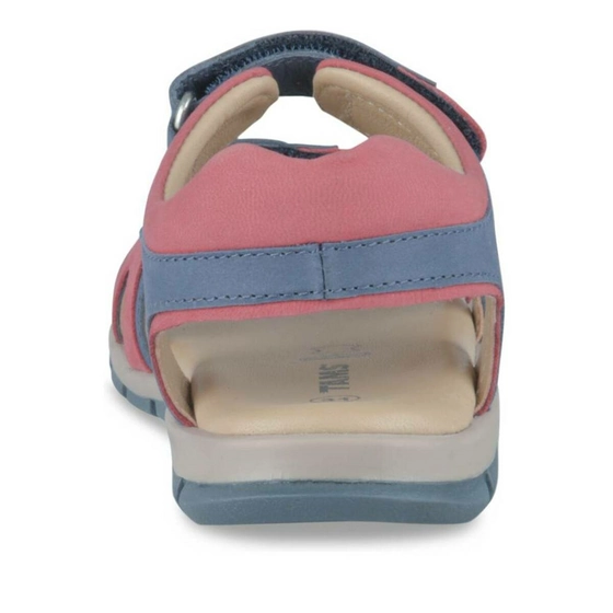 Sandales BLEU TAMS CUIR