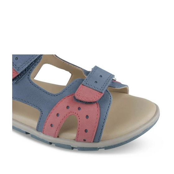 Sandales BLEU TAMS CUIR