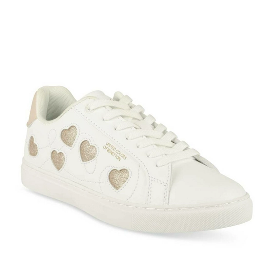 Baskets BLANC BENETTON