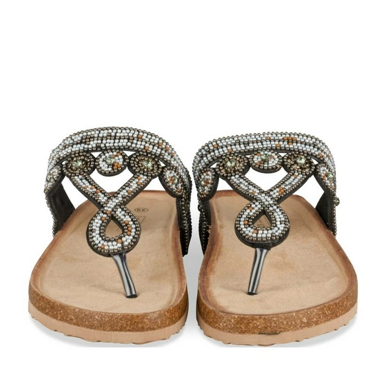 Teenslippers ZWART MERRY SCOTT