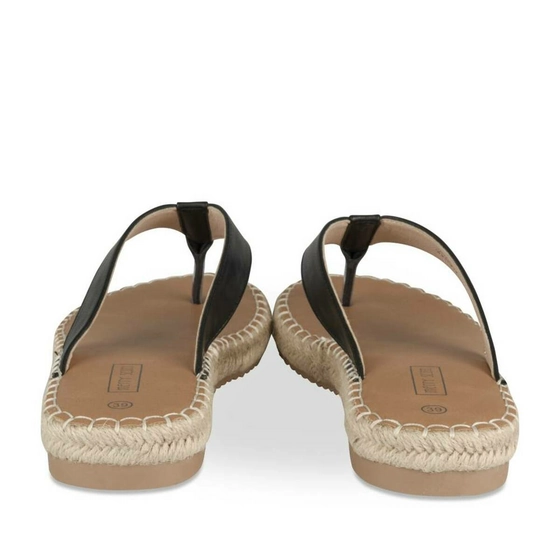 Teenslippers ZWART MERRY SCOTT