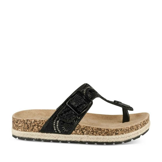 Teenslippers ZWART MERRY SCOTT