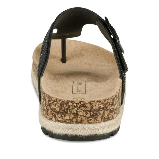 Teenslippers ZWART MERRY SCOTT