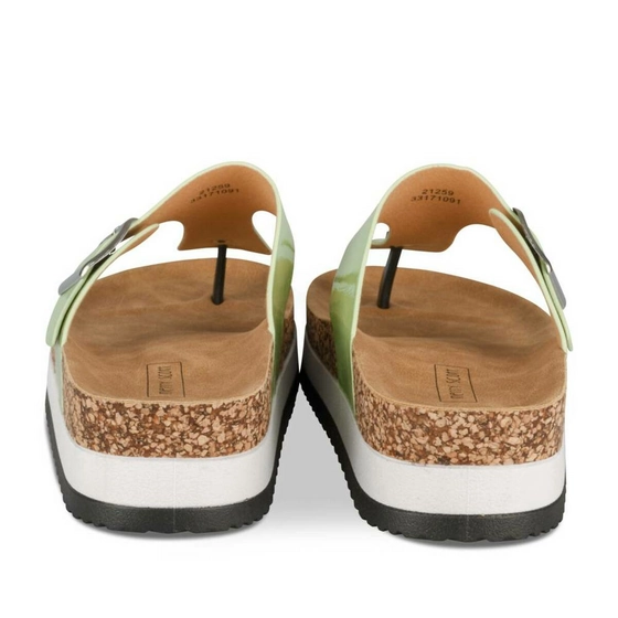 Teenslippers GROEN MERRY SCOTT