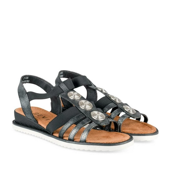 Sandalen ZWART EVITA