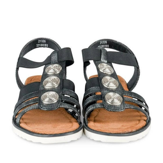 Sandalen ZWART EVITA