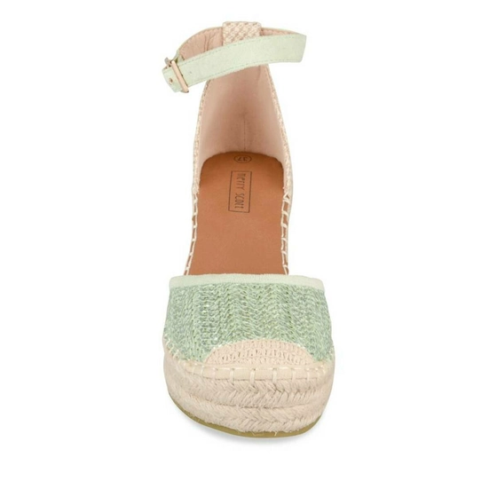 Espadrilles VERT MERRY SCOTT