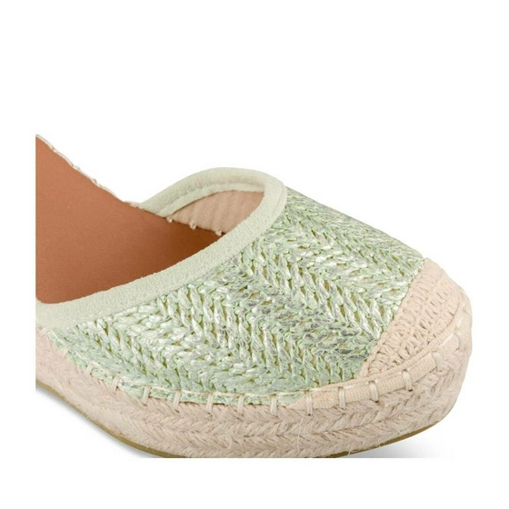 Espadrilles VERT MERRY SCOTT