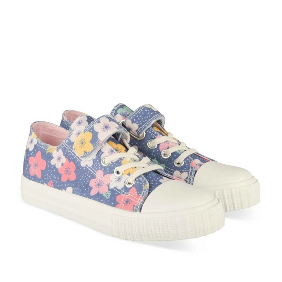 Sneakers BLAUW LOVELY SKULL