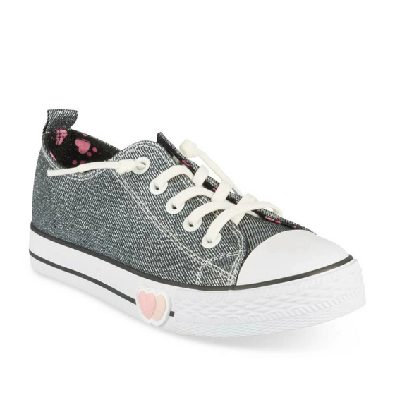 Sneakers ZWART LOVELY SKULL