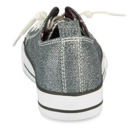 Sneakers ZWART LOVELY SKULL