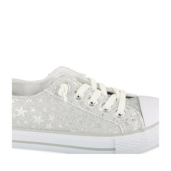 Sneakers ZILVER LOVELY SKULL