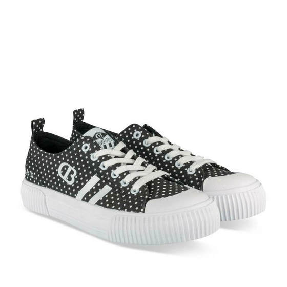 Sneakers ZWART COTTON BELT