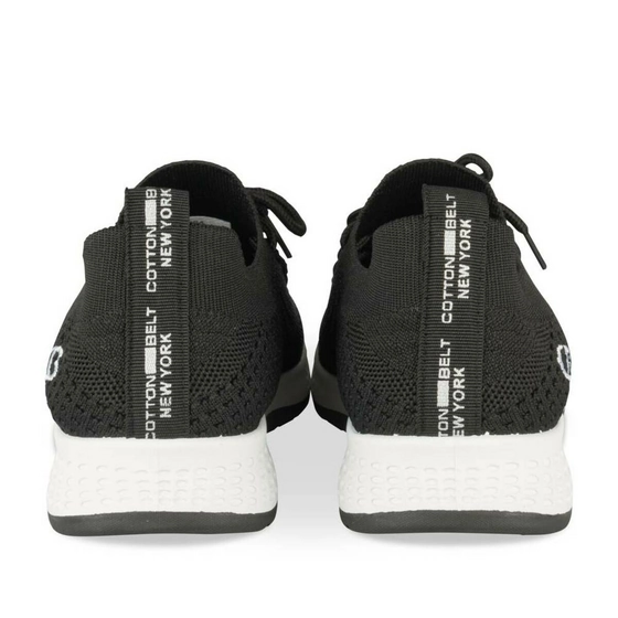 Sneakers ZWART COTTON BELT