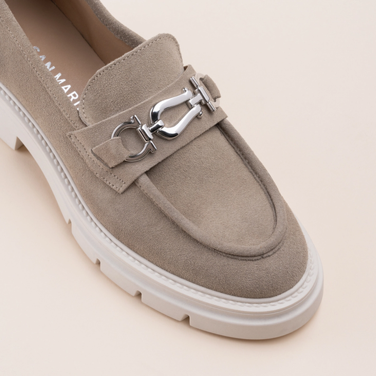 Mocassins TAUPE SAN MARINA