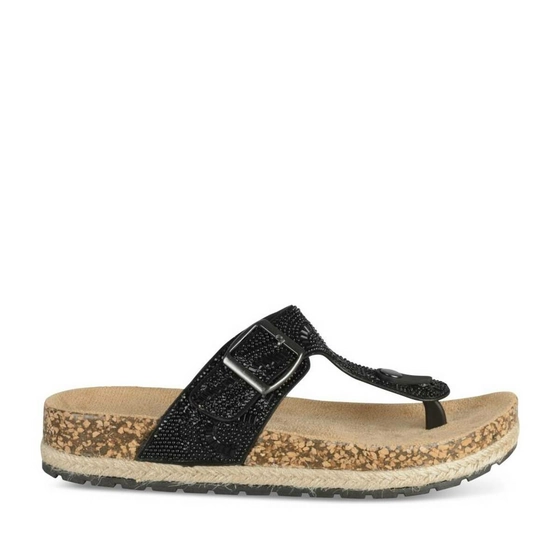 Teenslippers ZWART MERRY SCOTT