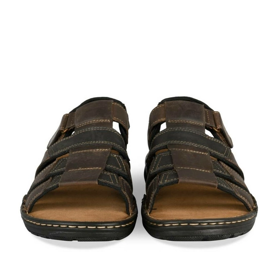 Sandalen KASTANJEBRUIN MEGIS CASUAL