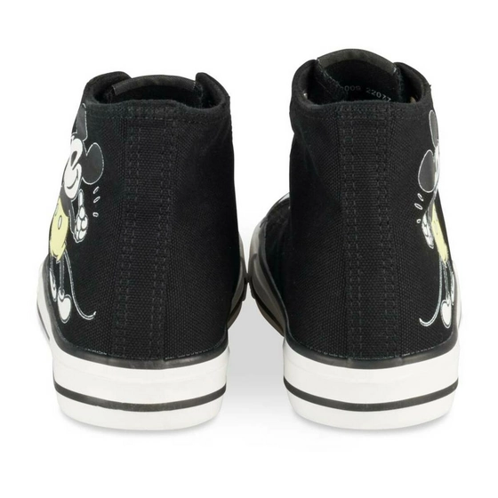 Sneakers ZWART MICKEY