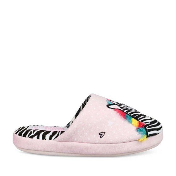 Pantoffels ROZE LOVELY SKULL