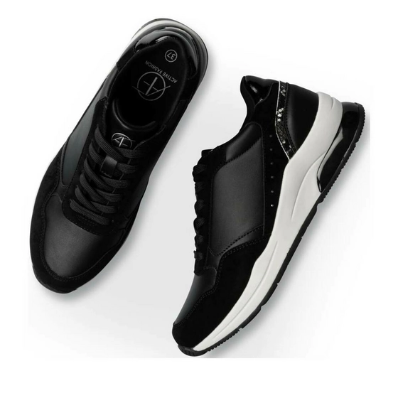 Sneakers ZWART ACTIVE FASHION