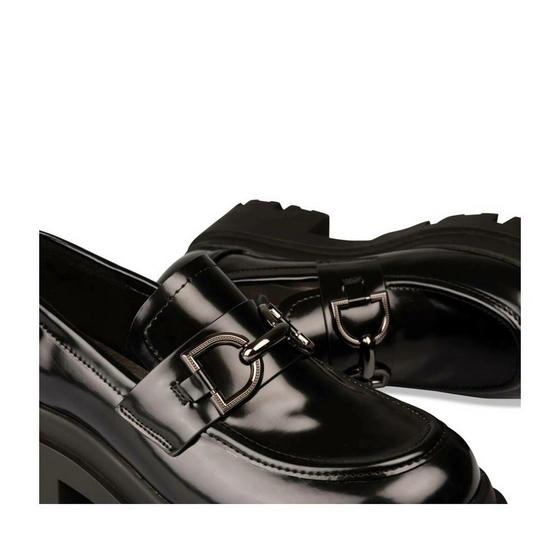 Mocassins NOIR VIA DONNA